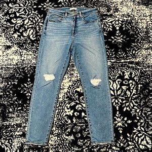 LOFT, Light Blue Skinny Jeans, Size 28